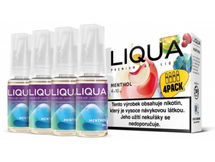 liquid liqua elements 4pack menthol 4x10ml 12mg mentol