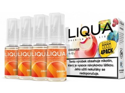 liquid liqua elements 4pack orange 4x10ml 3mg pomeranc