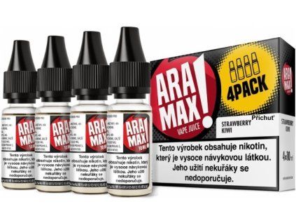 liquid aramax 4pack strawberry kiwi 4x10ml 3mg