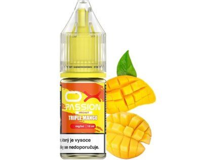 liquid oxva ox passion salts triple mango 10ml 10mg