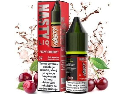 liquid nasty liq salt fizzy cherry 10ml 10mg tresen soda