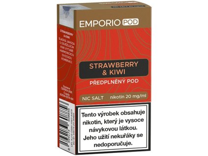 emporio pod cartridge strawberry kiwi 20mg 1pack