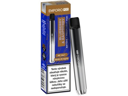 emporio pod elektronicka cigareta 500mah blueberry raspberry 20mg