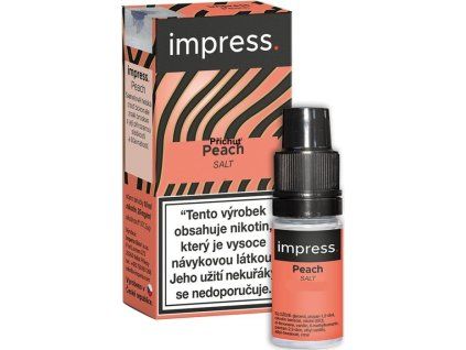liquid impress salt peach 10ml 10mg