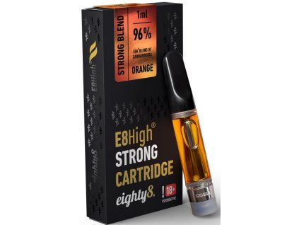 eighty8 e8high cartridge 96 e8h orange 1ml