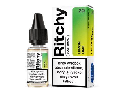 Liquid RITCHY Salt Lemon Lime 10ml - 10mg - Doprodej