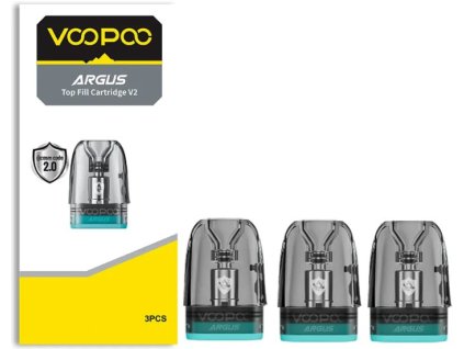 voopoo argus top fill cartridge v2 1ohm 2ml 3pack