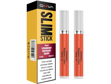 oxva slimstick pods cartridge strawberry raspberry cherry 20mg 2pack