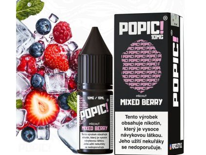 Liquid POPIC! Salt Mixed Berry 10ml - 10mg