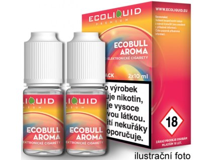 Liquid Ecoliquid Premium 2Pack Ecobull 2x10ml - 0mg