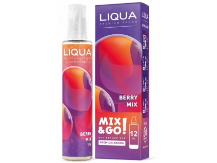 Příchuť Liqua Mix&Go 12ml Berry Mix