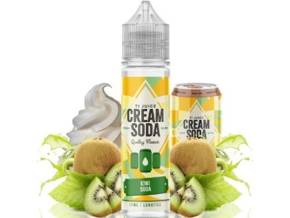 Příchuť Ti Juice  S&V Cream Sodas 12ml Kiwi Soda