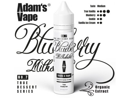 Příchuť Adam´s Vape S&V 12ml Blueberry Milkshake