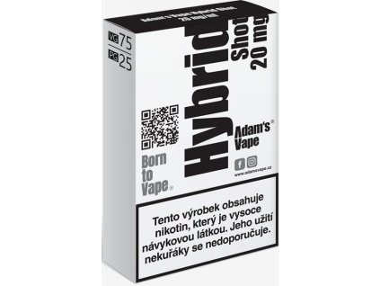 Hybrid Booster Adam's Vape 5x10ml 75VG/25PG 20mg