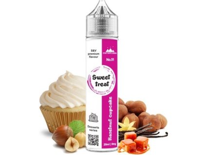 Příchuť Sweet Treat S&V 20ml Hazelnut Cupcake