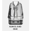 oxva xlim cl pod top fill cartridge 06ohm 3ml 3pack