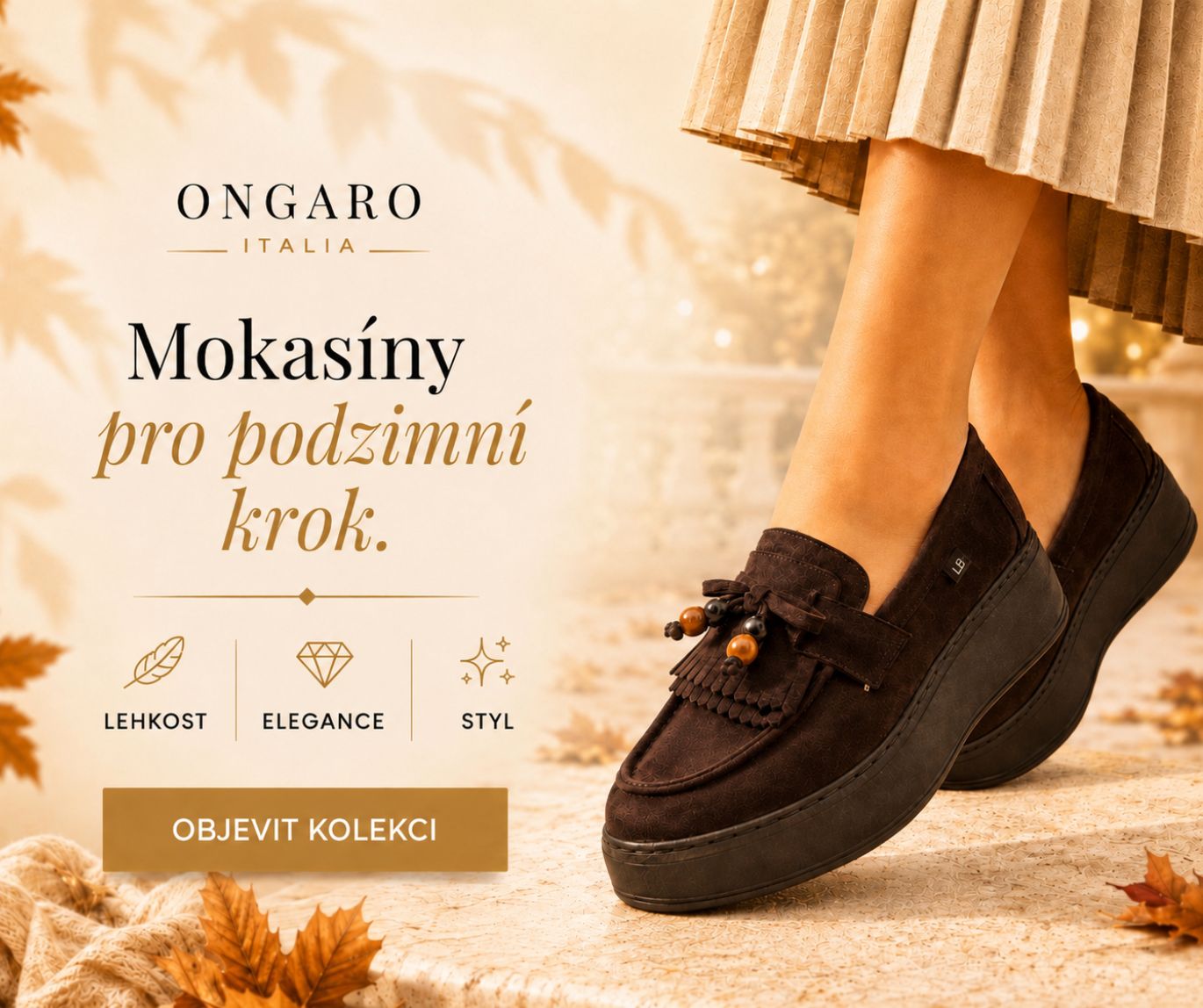 Dámské mokasíny Laura Biagiotti ongaro.cz - podzim 2026
