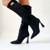 Čižmy Laura Biagiotti Black Micro (Veľkosť 38)
