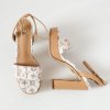 Sandále na platforme Laura Biagiotti Logato Ivory (Veľkosť 35)