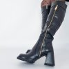 Čižmy Laura Biagiotti Calf PD Black (Veľkosť 38)