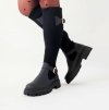 Čižmy Laura Biagiotti Matt Black (Veľkosť 38)