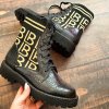 Workery Laura Biagiotti Calf Black Croco (Veľkosť 41)