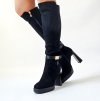 Čižmy Laura Biagiotti PT Micro Black (Veľkosť 38)