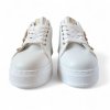 Bílé Tenisky Laura Biagiotti JW Calf White Gold