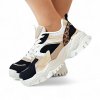 Chunky tenisky Laura Biagiotti Nubuk Black Gold
