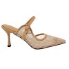 Béžové mule lodičky Laura Biagiotti Net Sand