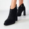 Členkové čižmy Laura Biagiotti Micro Black (Veľkosť 37)