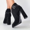 Členkové čižmy Laura Biagiotti Micro Black (Veľkosť 37)