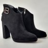 Členkové čižmy Laura Biagiotti Micro Black (Veľkosť 37)
