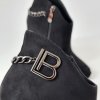 Členkové čižmy Laura Biagiotti Micro Black (Veľkosť 37)