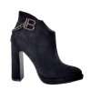 Členkové čižmy Laura Biagiotti Micro Black (Veľkosť 37)