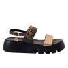 Černé sandály Laura Biagiotti PT Calf Brown
