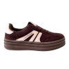 Hnědé tenisky Laura Biagiotti Suede Coffee