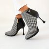 Členkové čižmy Laura Biagiotti Textile Black (Veľkosť 37)