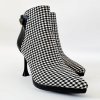 Členkové čižmy Laura Biagiotti Textile Black (Veľkosť 37)