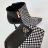 Členkové čižmy Laura Biagiotti Textile Black (Veľkosť 37)