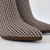 Členkové čižmy Laura Biagiotti Textile Brown (Veľkosť 37)