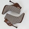 Členkové čižmy Laura Biagiotti Textile Brown (Veľkosť 37)
