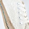Espadrilky Laura Biagiotti Flower White (Veľkosť 35)