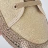 Espadrilky Laura Biagiotti Glitter Cream (Veľkosť 35)
