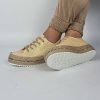 Espadrilky Laura Biagiotti Glitter Cream (Veľkosť 35)