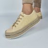 Espadrilky Laura Biagiotti Glitter Cream (Veľkosť 35)
