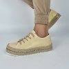 Espadrilky Laura Biagiotti Glitter Cream (Veľkosť 35)