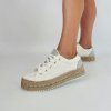 Espadrilky Laura Biagiotti Textile White (Veľkosť 35)