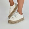 Espadrilky Laura Biagiotti Textile White (Veľkosť 35)