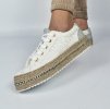 Espadrilky Laura Biagiotti Textile White (Veľkosť 35)